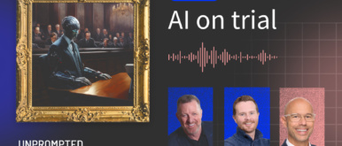 Horizontal version of Unprompted episode 7 hero image for blog post