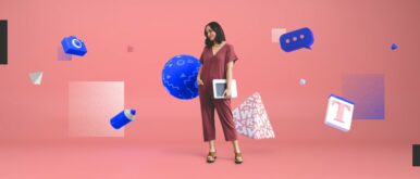 A woman wondering if copy or design matters more for Landing page success