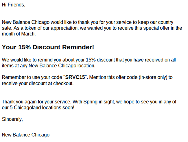 New Balance Chicago Conversion rate optimization case study